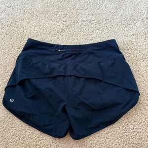 lululemon athletica HR Speed Up Shorts 4 Inch Navy